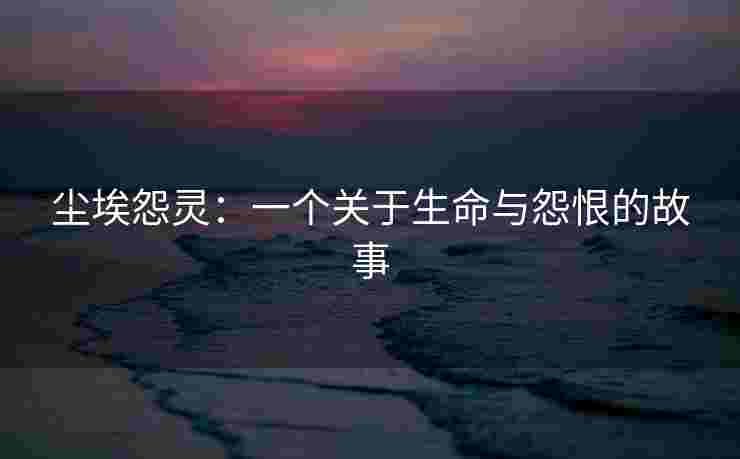 尘埃怨灵：一个关于生命与怨恨的故事